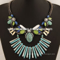 Newest fashion handmade stone necklaces